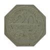 Image 2 : 1930 Belgium 20 Francs Ghent Token Socialist Newspaper