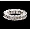 Image 5 : 14KT White Gold 7.65 ctw Diamond Eternity Band