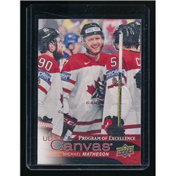 16-17 Upper Deck Canvas #C262 Michael Matheson POE
