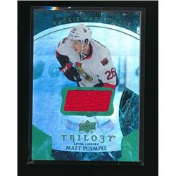 15-16 UD Trilogy Rainbow Green Matt Puempel