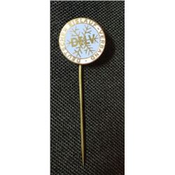 Ice Hockey Association East Germany Stick Pin