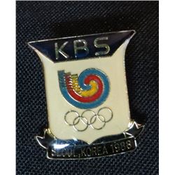 KRS Seoul Korea 1988 Olympic Collector Pin