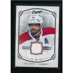 15-16 Upper Deck Champ's Jerseys #JPK P.K. Subban