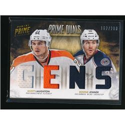 13-14 Panini Prime Dual Jerseys Boone Jenner/Scott