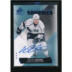 15-16 SP Game Used Autographs Blue Nick Shore