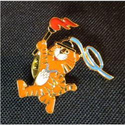 Seoul South Korea Olympic Cat Mascot Pin
