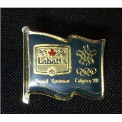 Calgary 88 Labatt's Olympic Collector Pin
