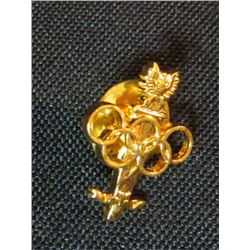 Dagger & Olympic Rings Collector Pin