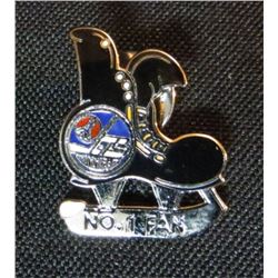 Winnipeg Jets Skate Design No 1 Fan Pin