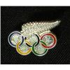 Image 1 : Colorized Olympics Rings Collector Pin