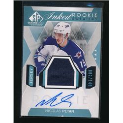 15-16 SP Game Used Auto RC Sweaters Nicolas Petan