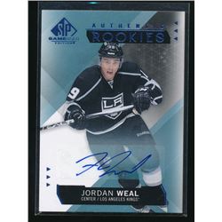 15-16 SP Game Used Autographs Blue Jordan Weal