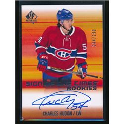 15-16 SP Auth Sign of the Times RC Charles Hudon