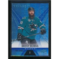 16-17 Upper Deck Trilogy Rainbow Brent Burns