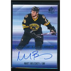 15-16 SP Auth Sign of the Times Matt Beleskey