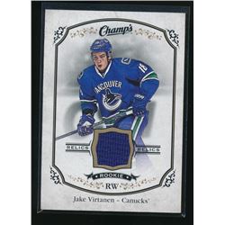 15-16 UD Champ's Rookie Jersey Jake Virtanen