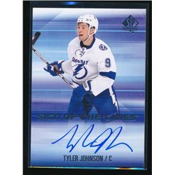 15-16 SP Authentic Sign of the Times Tyler Johnson