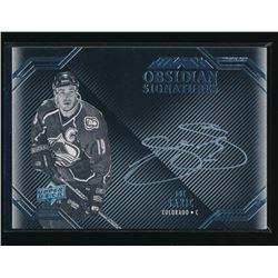 16-17 UD Black Obsidian Signatures #OSJS Joe Sakic