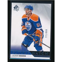 2015-16 SP Authentic #197 Jujhar Khaira RC