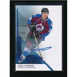 14-15 SP Game Used Autographs Blue Joey Hishon