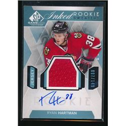 15-16 SP Game Used Signed Jersey Ryan Hartman