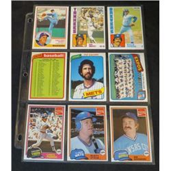 Lot Of 9 Baseball Cards Ken Griffey, Expos Team