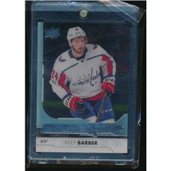 2017-18 Upper Deck Clear Cut #233 Riley Barber YG