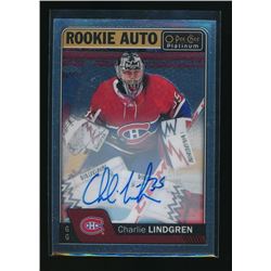 16-17 OPC Platinum Rookie Auto Charlie Lindgren