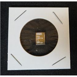 Valcambi Suisse 1gram .999 Fine Silver Art Bar