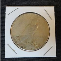 1923 USA Silver Liberty Peace Dollar Coin