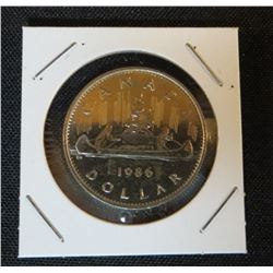 1986 Canadian Dollar Coin