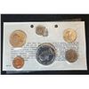Image 2 : 1964 Canadian Uncirculated Coin Set With Silver