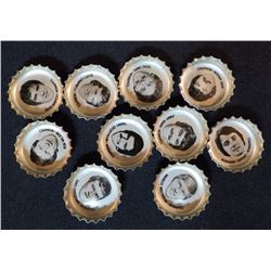 1980-81 Pepsi Winnipeg Jets NHL Caps Lot Of  10