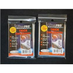 Ultra Pro Thick 130Pt Card Sleeves Pack Of 100