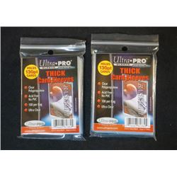 Ultra Pro Thick 130Pt Card Sleeves Pack Of 100