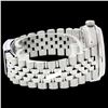 Image 2 : Rolex Men's Stainless Steel, QuickSet, Diam Dial & Diam/Sapphire Bezel - REF-521M4F