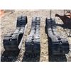 Image 1 : 3 Rubber Tracks with Metal Teeth- Make Great Field Drags