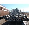 Image 1 : Wheel Line With Heads- 16 Wheels- 15 40' X 4" Pipes- Extra Spokes- Clamps- Self Leveling