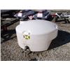 Image 1 : 200 Gallon Round Plastic Water Tank with Valve