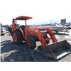 Image 2 : 2000 Kubota 4310 4X4 Tractor- Woods 9000 Backhoe- Kubota LA681 Loader With bucket- 2190 Hours