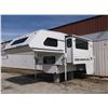 Image 2 : 2002 Lance Cabover Slide-In Pick Up Camper- 6' Slide Out- Side Door- Gas- Electric Fridge- Microwave