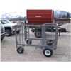 Image 1 : ATV Calf Cage- Homemade- Stout- Hitch- 74" X 45"- Good Rubber
