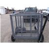 Image 2 : ATV Calf Cage- Homemade- Stout- Hitch- 74" X 45"- Good Rubber
