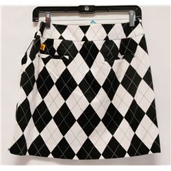 LOUDMOUTH WOMENS GOLF SCORT SIZE 6