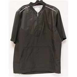 MAJESTIC 1/2 SLEEVE WARM UP SHIRT SIZE MEDIUM