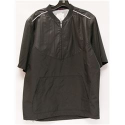 MAJESTIC 1/2 SLEEVE WARM UP SHIRT SIZE LARGE