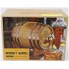 Image 1 : WOOD WHISKEY BARREL,1 LITRE WITH STAND