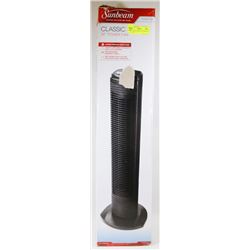 SUNBEAM CLASSIC 31" TOWER FAN ,3 SPEED