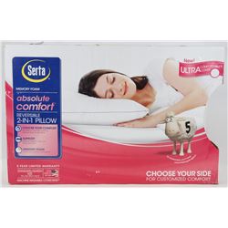 SERTA MEMORY FOAM ABSOLUTE COMFORT PILLOW