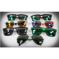 FLAT OF NEW SUNGLASSES, MOST REPLICA SPY